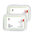 Parafina mãos e pés manteiga de karité Lote de 2 x 500g - Ref. 120124
