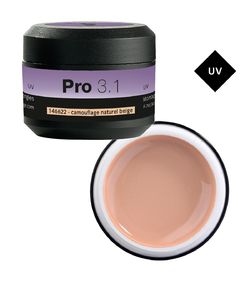 Pro 3.1 Gel UV de construção camouflage nat beige 15g