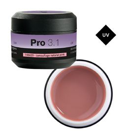 Pro 3.1 Gel UV de construção camuflage natural pink15g - Ref. 146623
