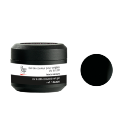 Gel de cor UV&LED Color IT Black Velours 5g