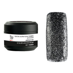 Gel de cor UV&LED Color IT Pétillant Noir 5g - Ref. 146869