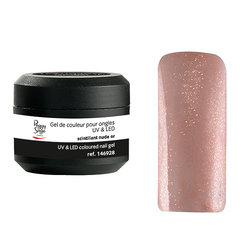 Gel de cor UV&LED Color IT Scintillant Nude Or 5g - Ref. 146928