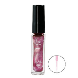 Esmalte para unhas nail art fuchsia métallisé 7ml