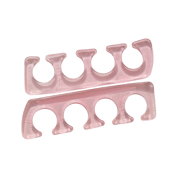 1 par de separadores de dedos dos pés silicone
