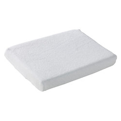Almofada de manicure branca com capa - Ref. 160016
