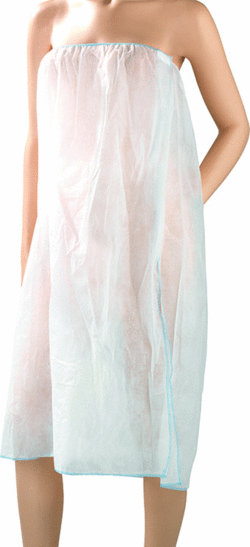 Pareo descartável branco - Ref. 170065