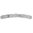 Lima para unhas banana 2 caras 150/220, zebra - Ref. 122501