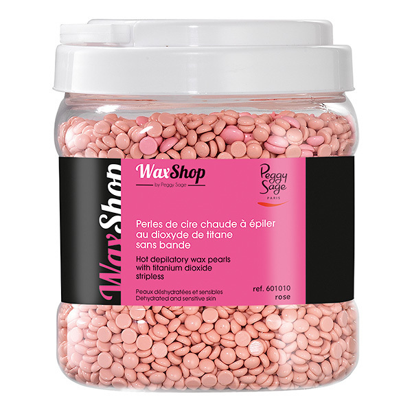 Pérolas de Cera Depilatória Quente Rose - 1 kg