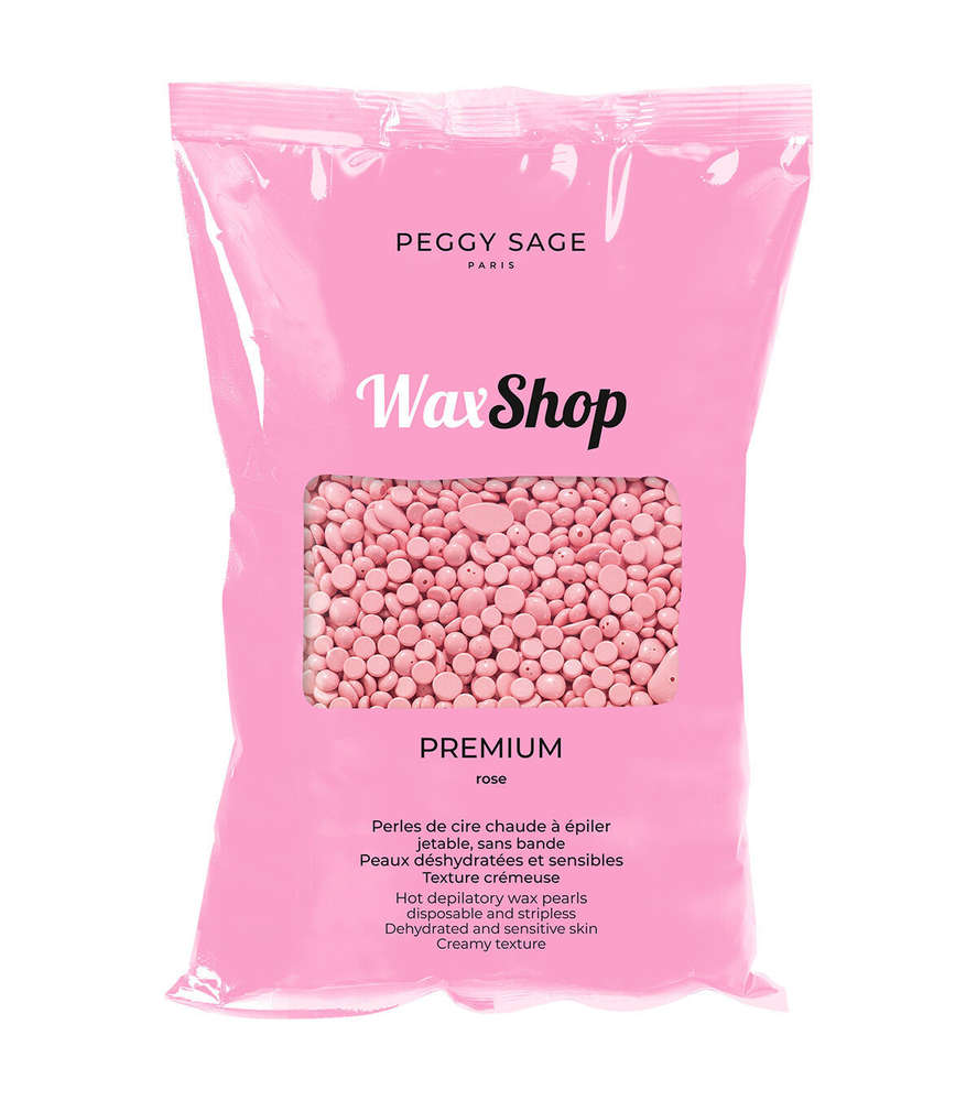 Pérolas de Cera Depilatória Quente Rose - 800 g