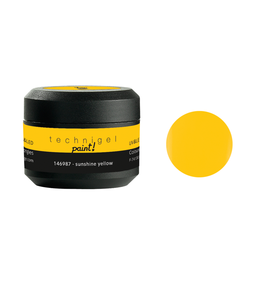 Gel de Cor UV&LED Paint Sunshine Yellow 5g - Ref. 146987