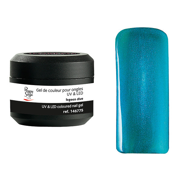 Gel de cor UV&LED Color IT Lagoon Dive 5g - Ref. 146775