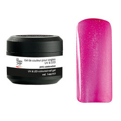 Gel de cor UV&LED Color IT Pink Celebration 5g - Ref. 146777