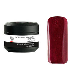 Gel de cor UV&LED Color IT Radiant Red 5g - Ref. 146798