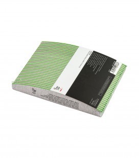 30 Limas para Unhas de 2 faces Meia-lua Rijo