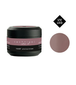 Gel de cor UV&LED Color IT Precious Brown 5g - Ref. 146487