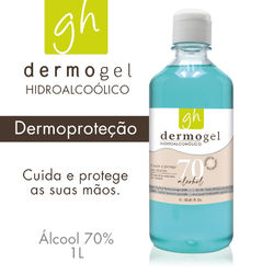 Dermo Gel Hidroalcoólico 70% - 1000 ml