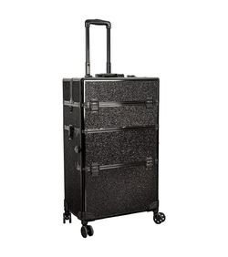 Mala Profissional Trolley Black Glitter