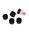 5 Esponjas e Aplicador para degradé de nail art
