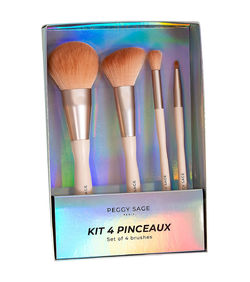 Conjunto de 4 pincéis