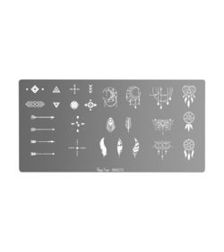 Placa De Stamping Nail Art ETHNIC