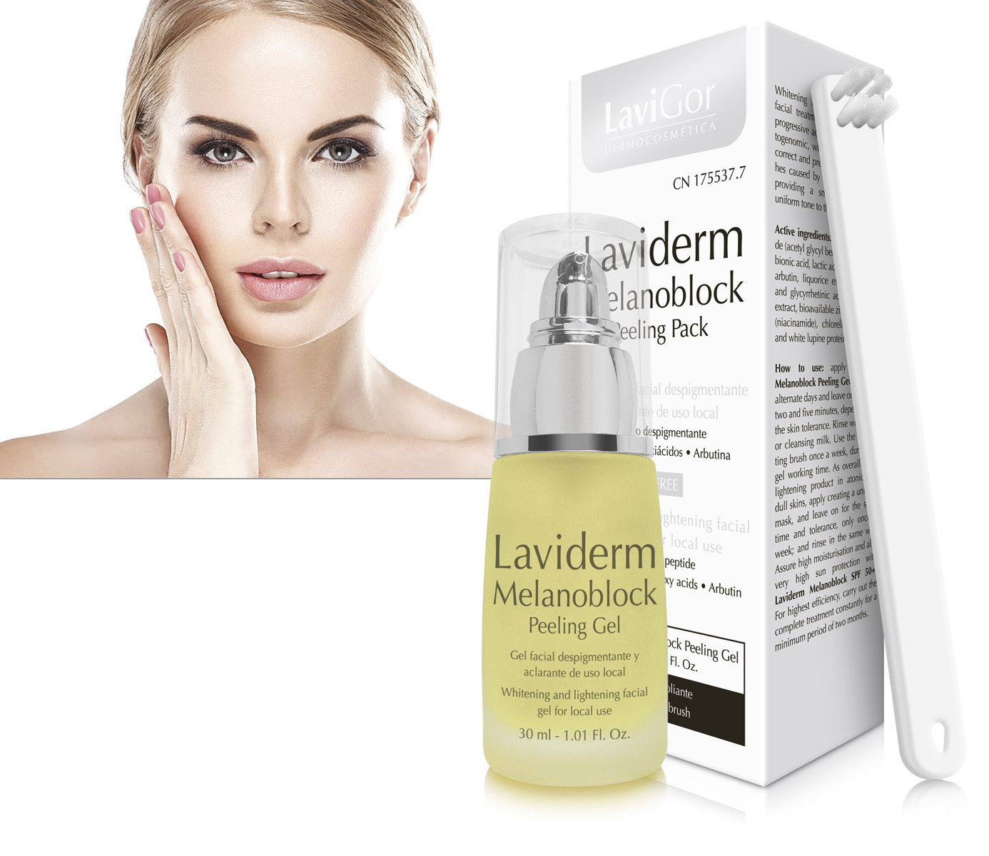 Laviderm Melanoblock Peeling Pack